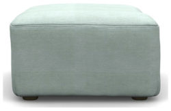 Heart of House Harrison Fabric Footstool - Blue